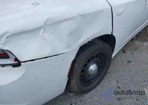 2018 Dodge Charger Police Awd from USA, damaged, VIN 2C3CDXKT2JH207699